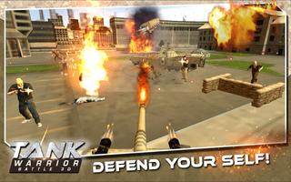 Tank Warrior Battle 3D Affiche