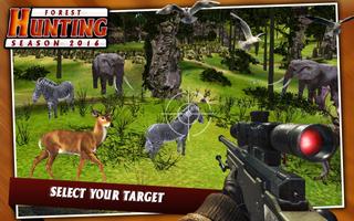 Forest Sniper Hunting Season Wild Jungle Hunter স্ক্রিনশট 1