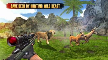 Forest Lion Sniper Hunting 2018 screenshot 1
