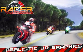 Moto Street Fighting Racer syot layar 1