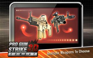 برنامه‌نما Pro Gun Strike Combat 3D عکس از صفحه