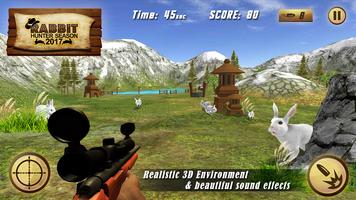 Rabbit Hunter - sniper Hunting Season 2017 screenshot 3
