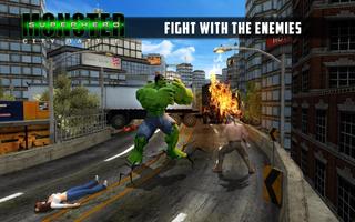 Superhero City Battle Monster Fighting 스크린샷 1