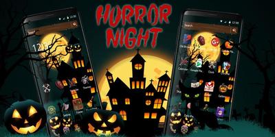 Horror House Night Theme imagem de tela 3