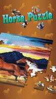 Horse Puzzle – Photo Jigsaw Affiche