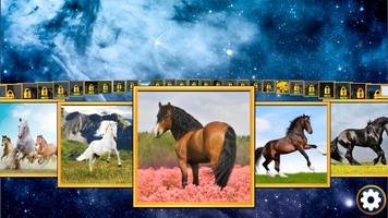 Horses Jigsaw Puzzle capture d'écran 1