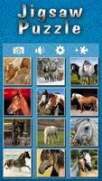 پوستر Jigsaw Puzzles Horses