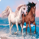 Cheval Fonds d'écran en direct APK