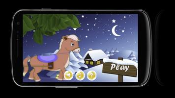 Horsey Horsey Xmas Adventure اسکرین شاٹ 1