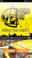 Horus taxi LLC Riders APP Affiche