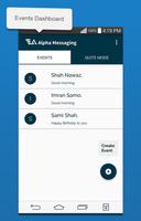 Alpha Messaging Affiche