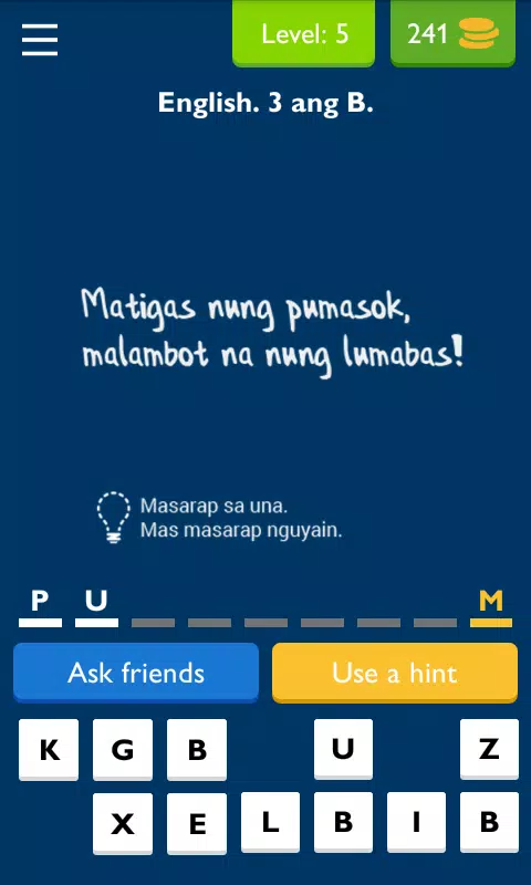 Tải xuống APK Ulol - Tagalog Logic & Trivia cho Android