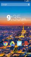 Paris Night Live Wallpaper اسکرین شاٹ 1