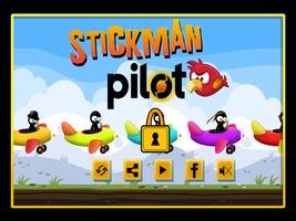 Stick-man pilot Affiche