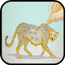 how to draw cheetah step by step APK