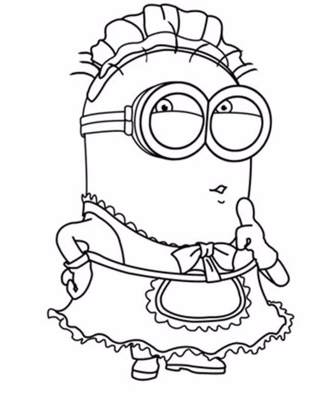 Como desenhar o Minion? (how to draw a Minion)