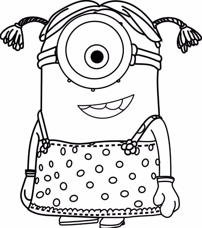 Como desenhar o Minion? (how to draw a Minion) 