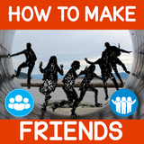 How to make friends and meet new people icon