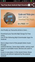 Download Free Music Mp3 Guide capture d'écran 2