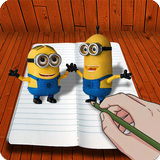 How To Draw 3D (Step By Step) أيقونة