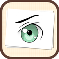 how to draw eyes step by step Easy