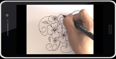 How to Draw Flowers and Roses capture d'écran 2