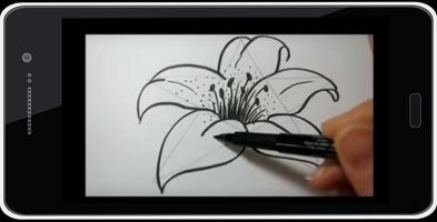 How to Draw Flowers and Roses capture d'écran 3