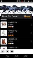 How to Draw Horse Affiche
