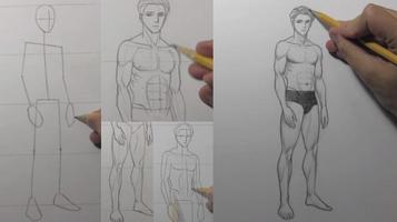 How to draw anime step by step 截图 3