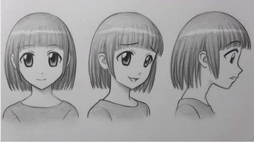 How to draw anime step by step capture d'écran 1