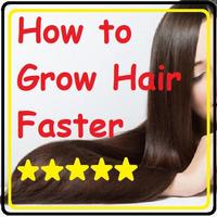 How to Grow Hair Faster Affiche