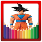 How to color Dragon Goku Z icône