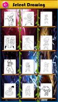 How to color Dragon Goku Z capture d'écran 1