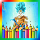 How to color dragon Goku ball APK