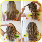 How to Curl Hair आइकन