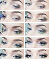Wie man Augen Make-up zu tun Plakat