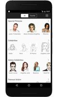 Draw Famous People Affiche