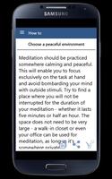How To Do Meditation स्क्रीनशॉट 3