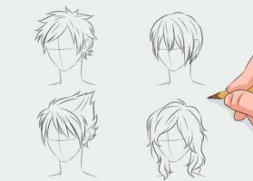 how to draw manga اسکرین شاٹ 1