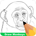 How To Draw Monkeys icône