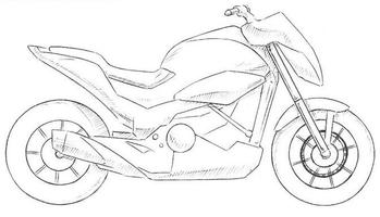 How to Draw Motorbike ภาพหน้าจอ 2