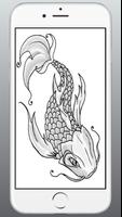 how to draw a fish Affiche