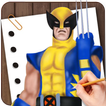 Draw Wolverine Lesson