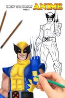 Draw Wolverine Lesson 截图 1