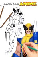 Draw Wolverine Lesson screenshot 2