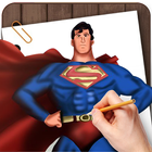 Drawing Superman Lesson-icoon