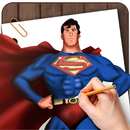 APK Drawing Superman Lesson