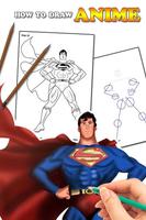 Drawing Superman Lesson পোস্টার