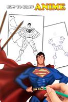 Drawing Superman Lesson Cartaz