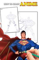 Drawing Superman Lesson স্ক্রিনশট 1